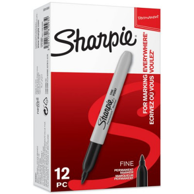Sharpie Fine Tip Permanent Marker Black