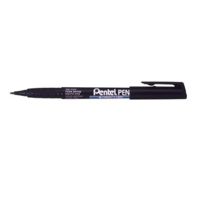 Pentel Permanent Marker Xylene/Toluene-free Fine Tipped 0.8mm Line Black