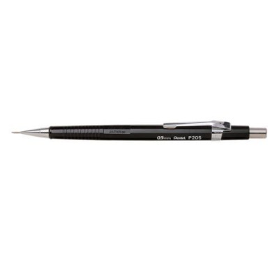 Pentel Automatic Pencil Plastic Steel-lined With 6 x HB 0.5mm Lead
