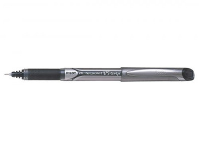 Pilot Hi-Tecpoint V5 Grip Liquid Ink Rollerball Pen Black