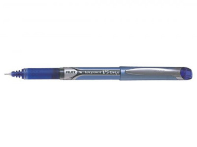 Pilot Hi-Tecpoint V5 Grip Liquid Ink Rollerball Pen Blue