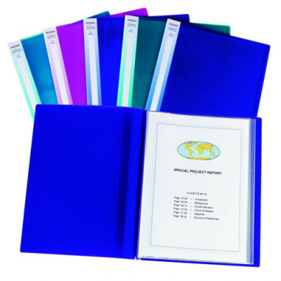 Snopake Display book Electra A3 Assorted Pack 5