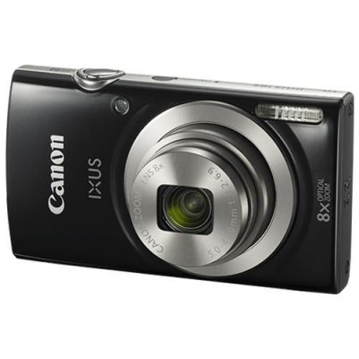 Canon IXUS 185 Camera Kit 20MP 16x Zoom Plus Full HD Movies Case & 32GB SD Card Black Ref CAN2877