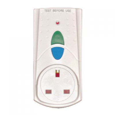RCD Safety Plug White PB5000