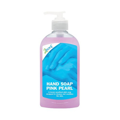 2Work Hand Soap 300ml Pink Pearl (Pack of 6) 402