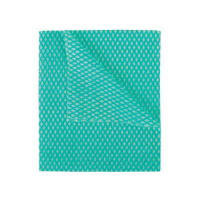 2Work Economy Cloth 420x350mm Green (Pack of 50) 100226