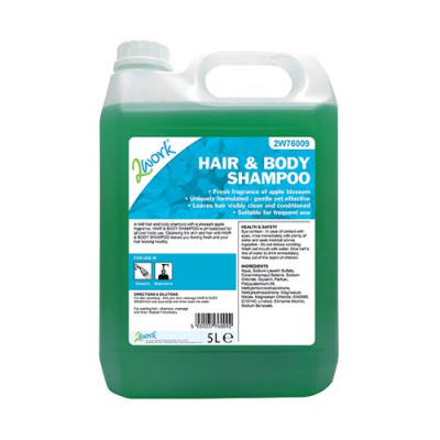 2Work Hair and Body Wash 5 Litre 416