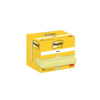 Post-it Notes 38 x51mm Canary Yellow (Pack of 12) 653Y