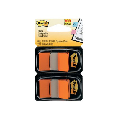 Post-it Index Tabs Orange (Pack of 100) 680-O2EU
