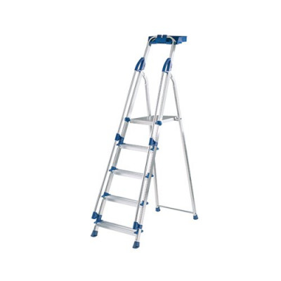 Blue Seal 5 Tread Professional Aluminium Step Ladder 7050518