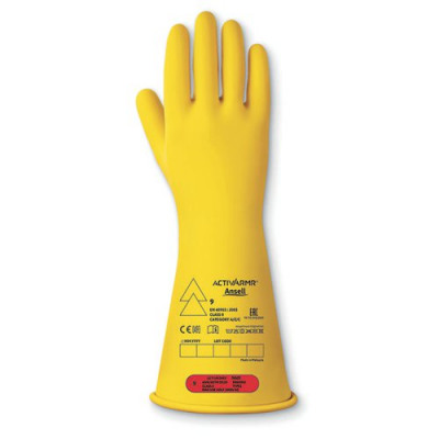 Ansell Low Voltage Electrical Insulating Gloves (Class 0)