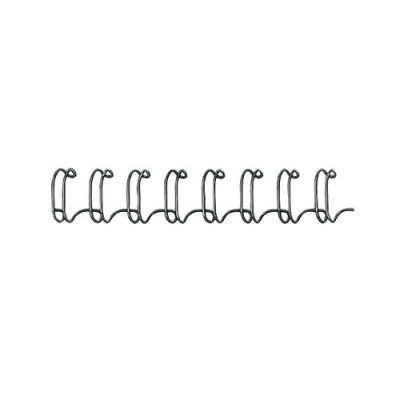 Fellowes 6mm Black Wire Binding Element (Pack of 100) 53218