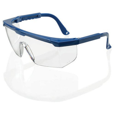 Beeswift Portland Safety Spectacles Clear/Blue