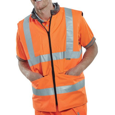 Beeswift High Visibility Reversible Bodywarmer