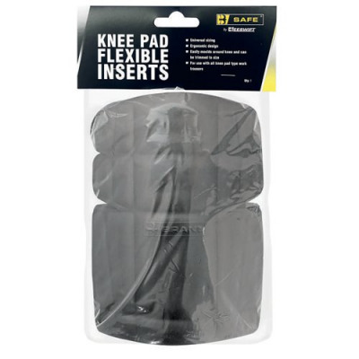 Beeswift B-Brand Foldable Flexible Inserts Knee Pad Pair Black
