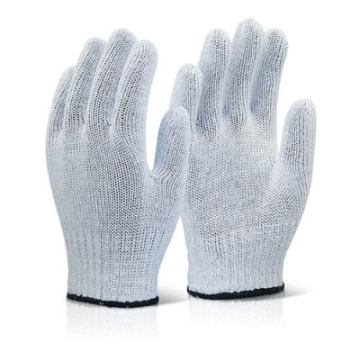 Beeswift Mixed Fibre Gloves White