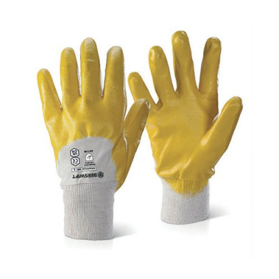 Beeswift Nitrile K/W P/C L/W Gloves (Pack of 10)