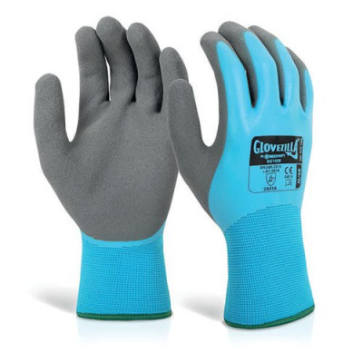 Beeswift Glovezilla Latex F/C Water Resistant Gloves (Pack of 10)