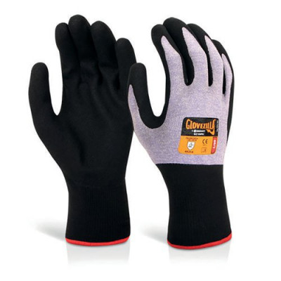 Beeswift Glovezilla Nitrile Foam Nylon Gloves (Pack of 10)