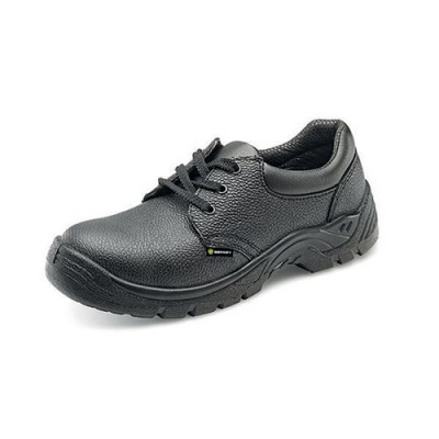 Beeswift Safety S1 Steel Toe Lace Up Leather Upper Shoe