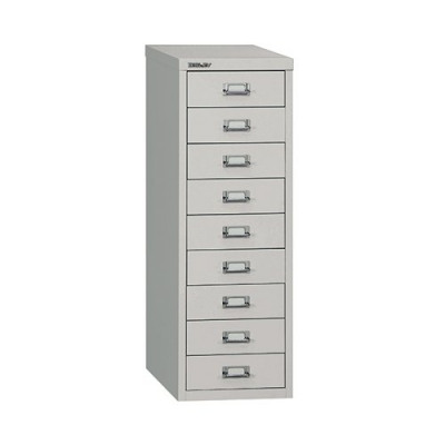 Bisley 9 Drawer A4 Cabinet Grey H399NL-073