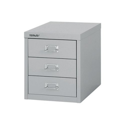 Bisley 3 Drawer A4 Cabinet Grey H123NL-073