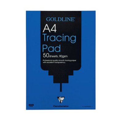 Goldline Professional Tracing Pad 90gsm A4 50 Sheets GPT1A4