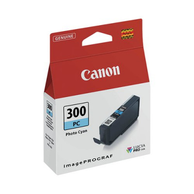 Canon PFI-300 Pro Series Photo Cyan Ink Tank 4197C001