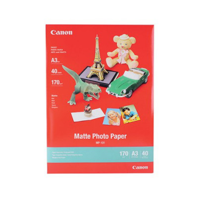 Canon Matte Photo A3 Paper MP-101A3 (Pack of 40) 7981A008