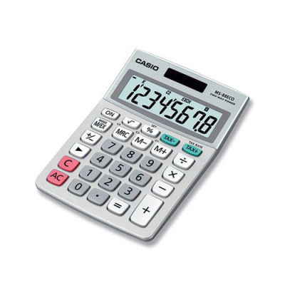 Casio MS-88ECO Mini Desk Calculator
