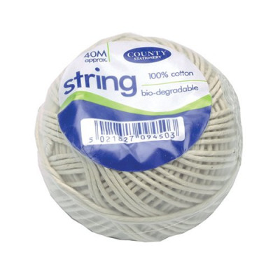 Cotton String Ball Medium 40m C172