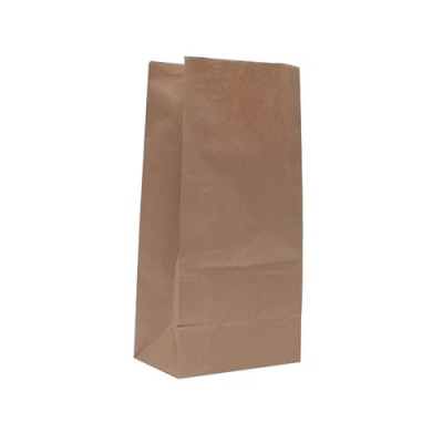 Brown W250xD150xH305mm 3.25kg Paper Bags (Pack of 500) 302165