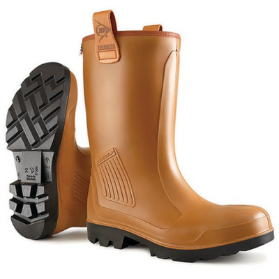 Dunlop Purofort Rigair Unlined Full Safety Waterproof Rigger Boot