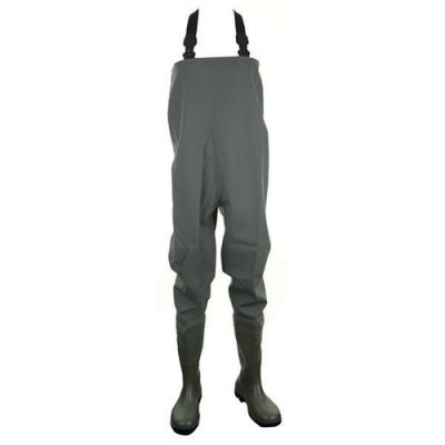 Dunlop Full Safety Waterproof Steel Toe Capped Chest Wader