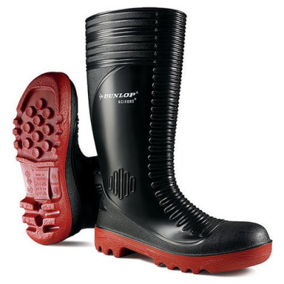 Dunlop Acifort Ribbed Full Safety Wellington Waterproof Boot