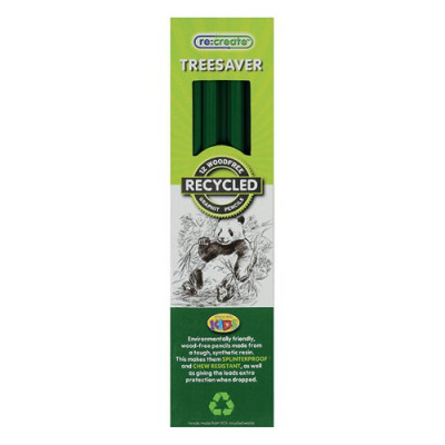 ReCreate Treesaver Recycled HB Pencil (Pack of 12) TREE12HB
