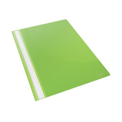 Esselte VIVIDA Report Flat File A4 Green Plastic With Clear Front Box 25