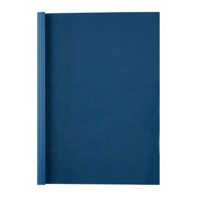 GBC LeatherGrain 1.5mm Royal Blue Thermal Binding Covers (Pack of 100) 451003U