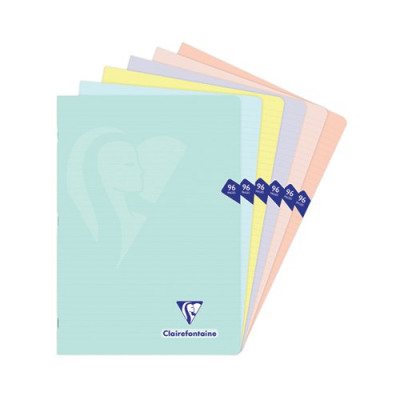 Clairefontaine Koverbook Blush Stapled Notebook A5