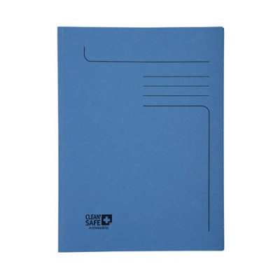 Exacompta Clean Safe 2 Flap Folders A4 (Pack of 5) 33122E