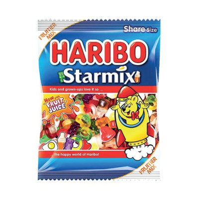Haribo Starmix Sweets 160g Bag (Pack of 12) 730730