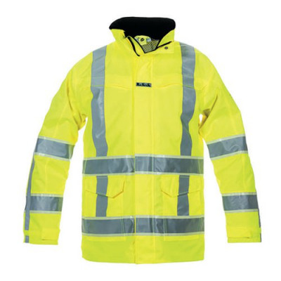 Hydrowear Italie High Visibility Parka with Glow in the Dark (GID) Tape