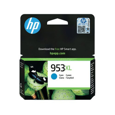 HP 953XL HY Ink Cyan Cartridge F6U16AE#BGX