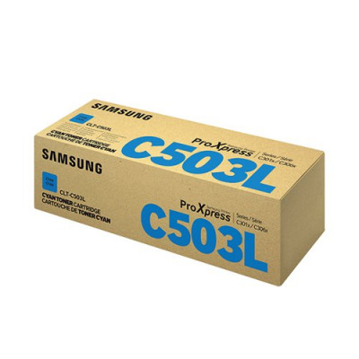 HP CLT-C503L High Yield Cyan Toner Cartridge SU014A