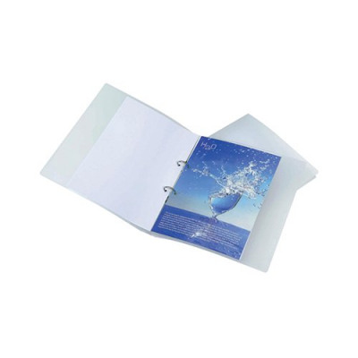 Rapesco ECO 25mm 2 Ring Binder A4 Clear (Pack of 10) 1045