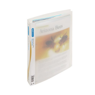 Rapesco 25mm 2 Ring Binder A4 Clear (Pack of 10) 0715