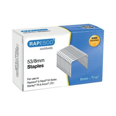 Rapesco 53/8mm Staples (Pack of 5000) 0750
