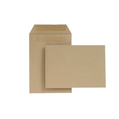 New Guardian C5 Envelopes Pocket Self Seal 80gsm Manilla (Pack of 500) H26211