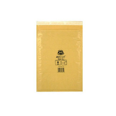 Jiffy AirKraft Mailer Size 3 220x320mm Gold GO-3 (Pack of 10) MMUL04604