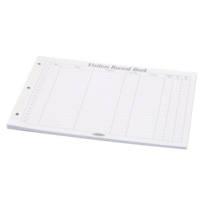 Concord Visitors Book Refill 50 Sheets (Pack of 50) 85801/CD14P
